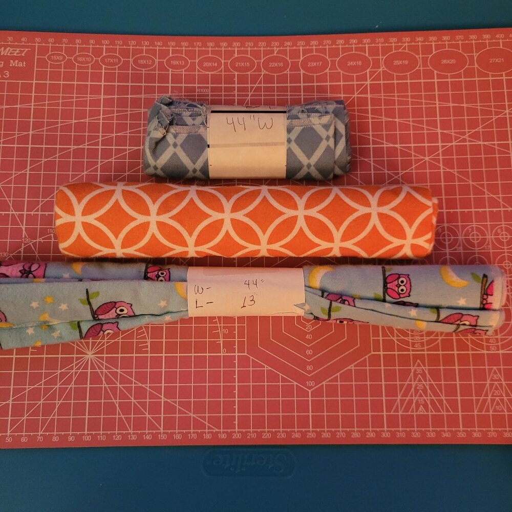 Small Lot of Flannel Scraps